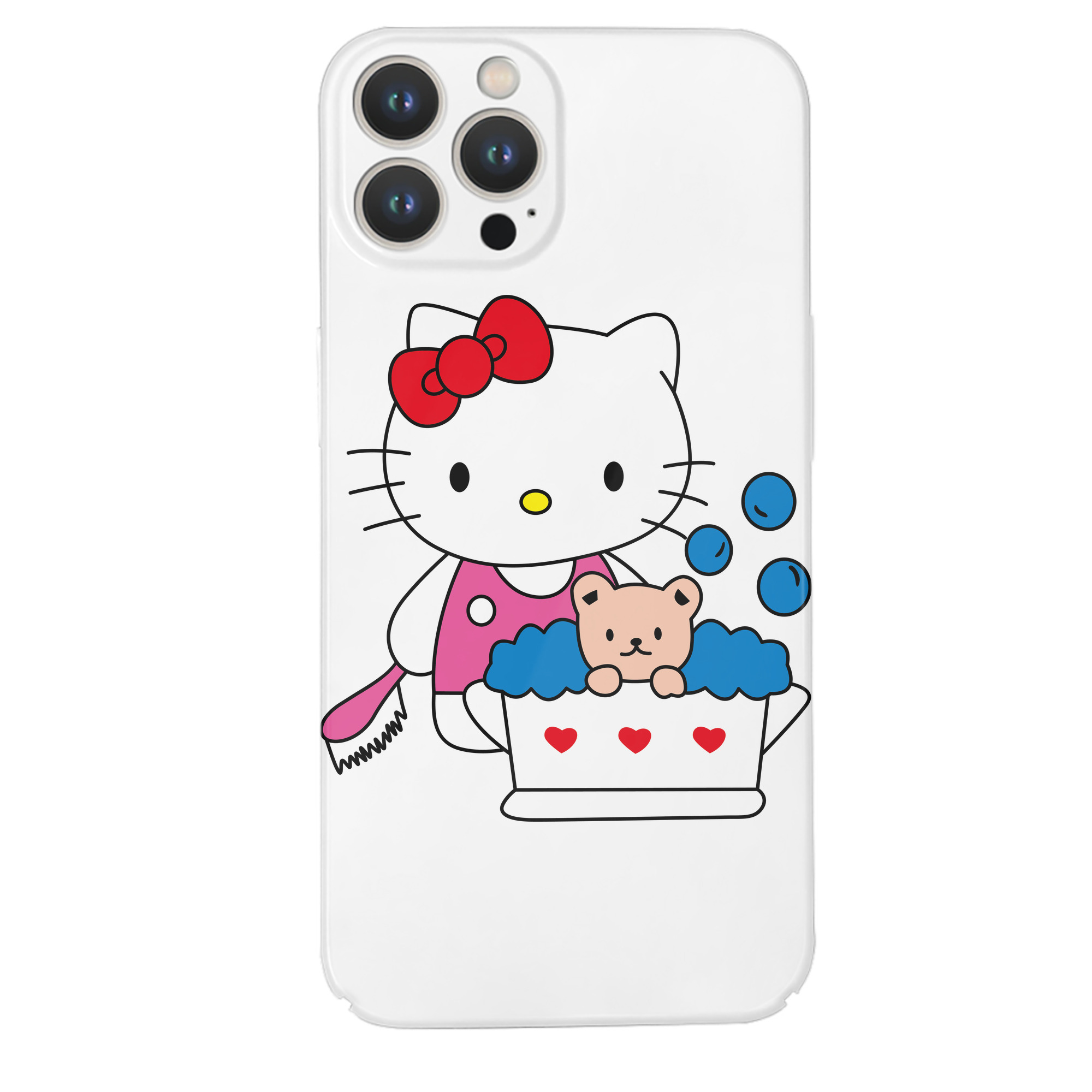 （画像用） Hello Kitty ハローキティ 【iPhone 14シリーズ対応】ハードケース